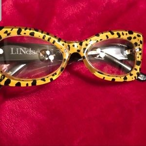 Lindsay Lowe DISCONTINUED Eyewear Leopard Cat Eye
